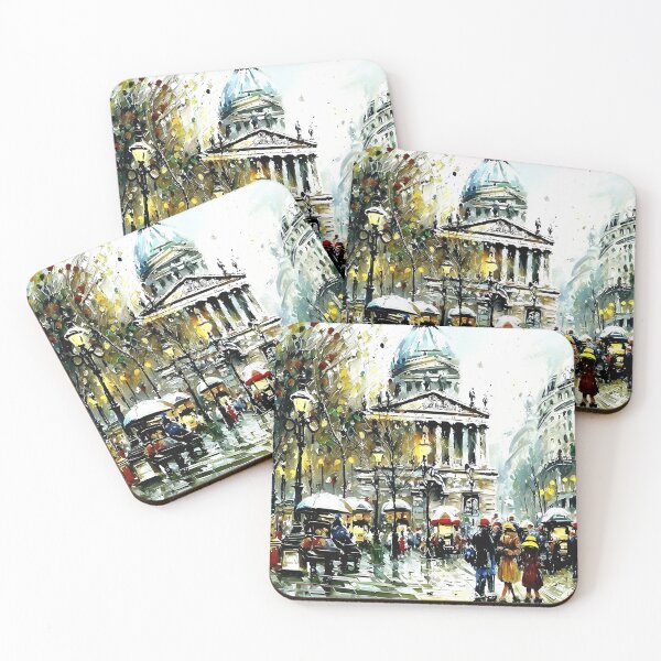 Item preview, Place du Luxembourg – Le Panthéon in the Belle Époque - 03 designed and sold by artdesignsnow.