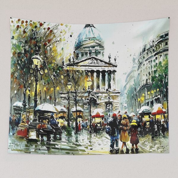 Item preview, Place du Luxembourg – Le Panthéon in the Belle Époque - 03 designed and sold by artdesignsnow.
