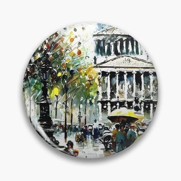Item preview, Place du Luxembourg – Le Panthéon in the Belle Époque - 02 designed and sold by artdesignsnow.