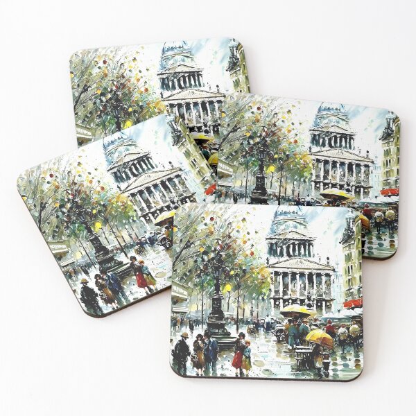Item preview, Place du Luxembourg – Le Panthéon in the Belle Époque - 02 designed and sold by artdesignsnow.