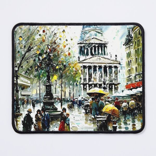Item preview, Place du Luxembourg – Le Panthéon in the Belle Époque - 02 designed and sold by artdesignsnow.