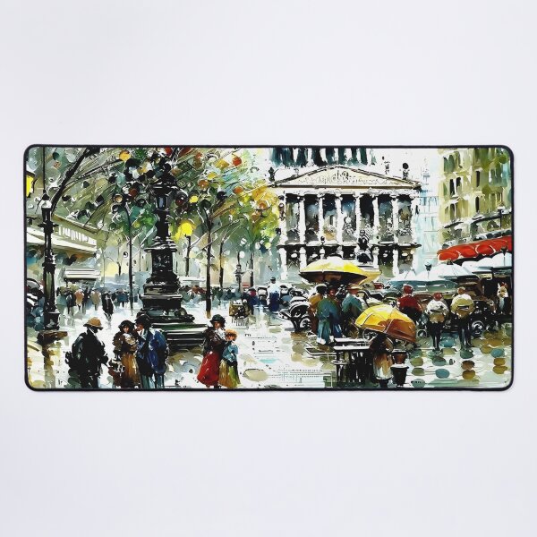 Item preview, Place du Luxembourg – Le Panthéon in the Belle Époque - 02 designed and sold by artdesignsnow.