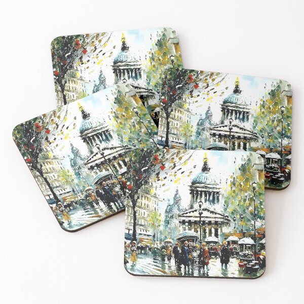 Item preview, Place du Luxembourg – Le Panthéon in the Belle Époque - 01 designed and sold by artdesignsnow.