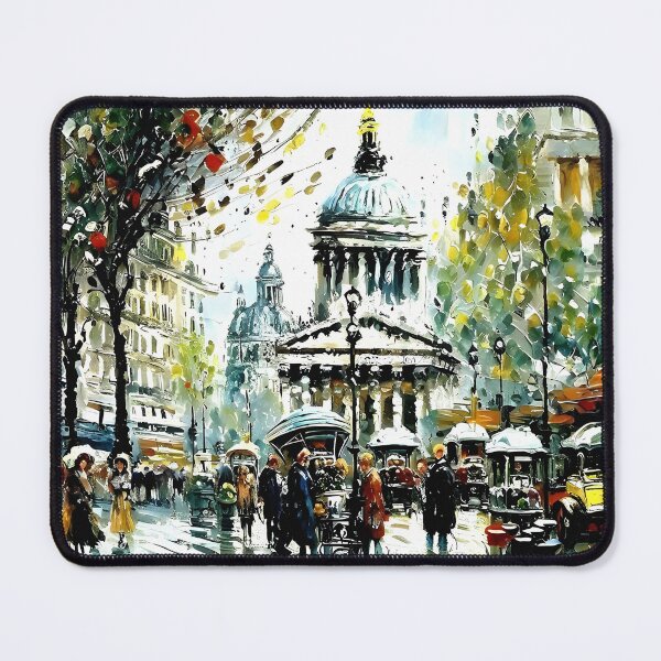 Item preview, Place du Luxembourg – Le Panthéon in the Belle Époque - 01 designed and sold by artdesignsnow.