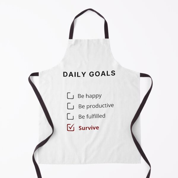 Item preview, Daily Goals – Minimal Existential Checklist Design designed and sold by PXEpic.