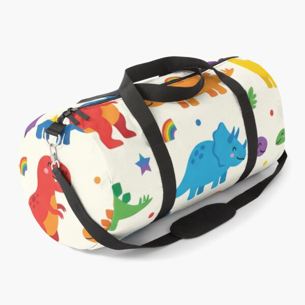 Item preview, Rainbow Dinosaurs designed and sold by Nice Vibes Prints.