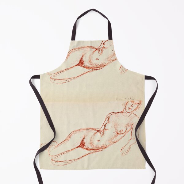 Item preview, Nu Allonge Vers La Droite by Henri Matisse: Fauvist Nude Line Art designed and sold by artofuniverse.
