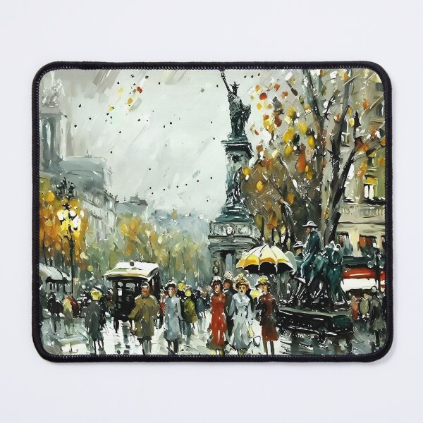 Item preview, Evening at Place de la République - 26 designed and sold by artdesignsnow.