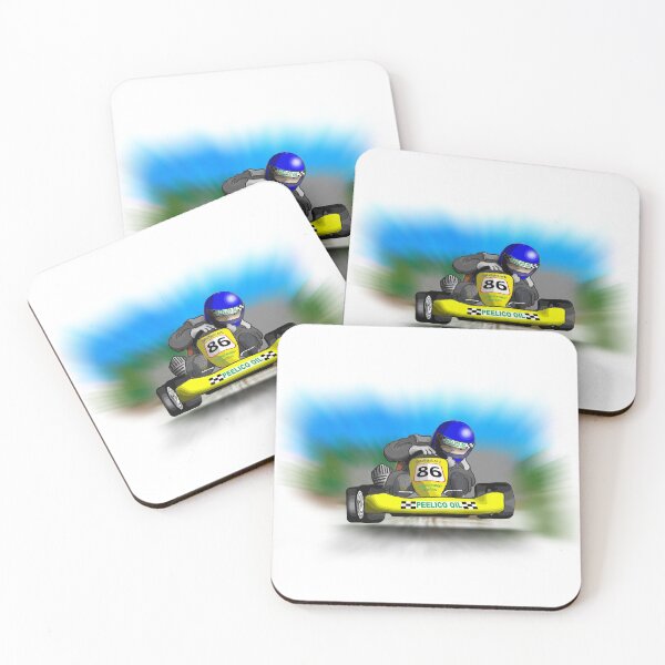 Item preview,  Rallyist: Lets Go 'Kartin' - Speed Splash designed and sold by Rallyist.Art Merchandise.