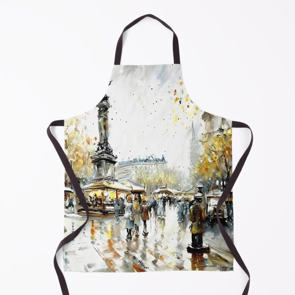 Item preview, Evening at Place de la République - 24 designed and sold by artdesignsnow.