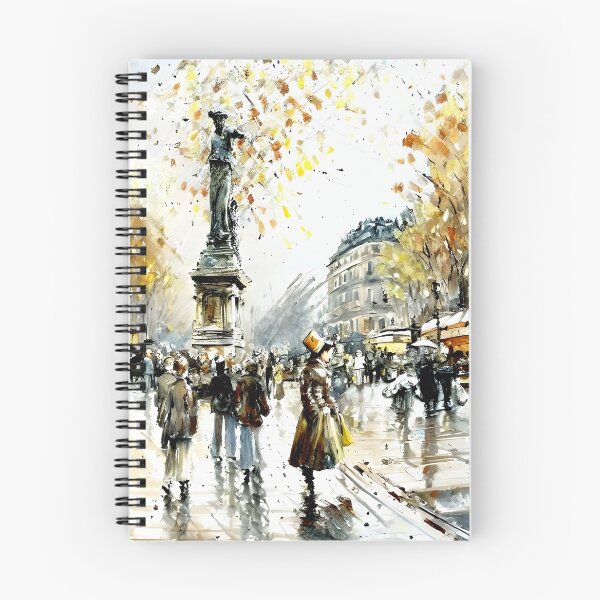 Item preview, Evening at Place de la République - 23 designed and sold by artdesignsnow.