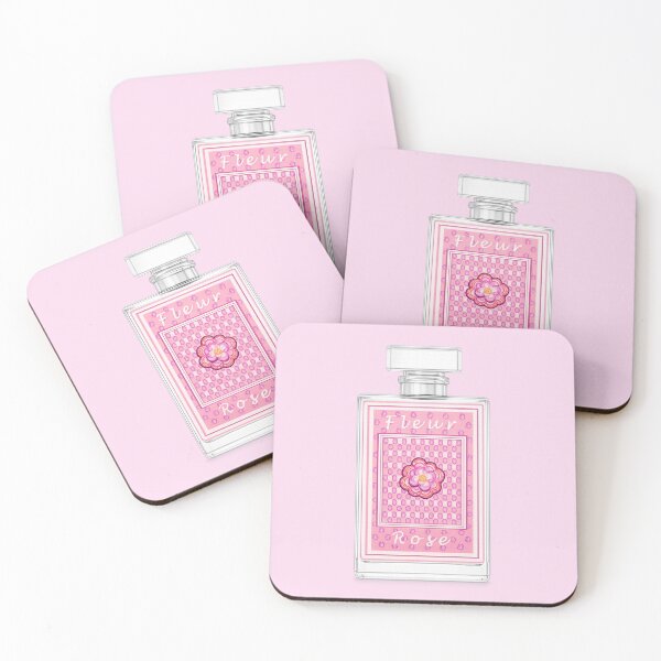 Item preview, Pink Flower Fleur Rose French Flowers designed and sold by kel72.