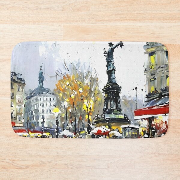 Item preview, Evening at Place de la République - 21 designed and sold by artdesignsnow.