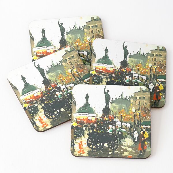 Item preview, Evening at Place de la République - 16 designed and sold by artdesignsnow.