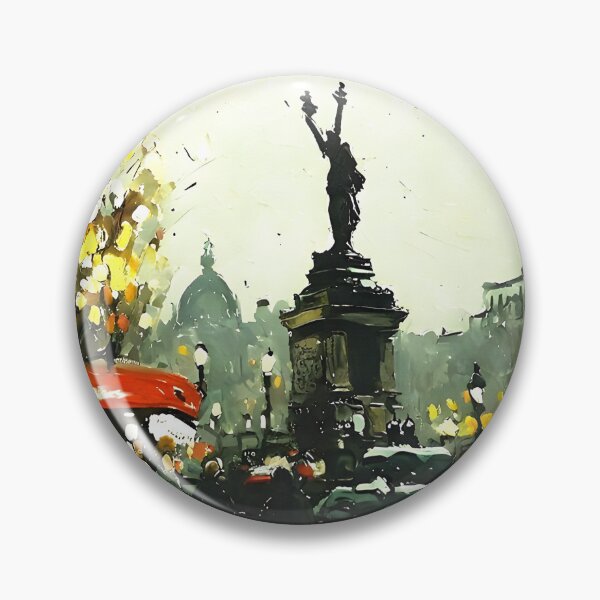 Item preview, Evening at Place de la République - 15 designed and sold by artdesignsnow.