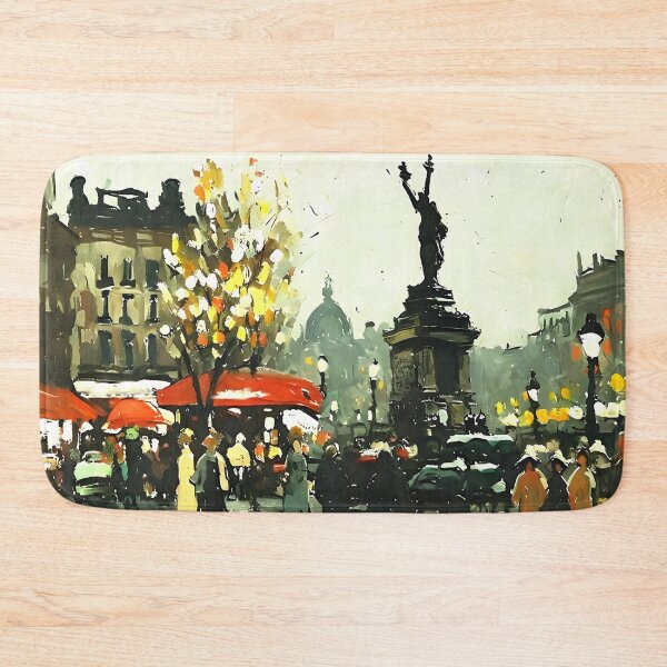 Item preview, Evening at Place de la République - 15 designed and sold by artdesignsnow.