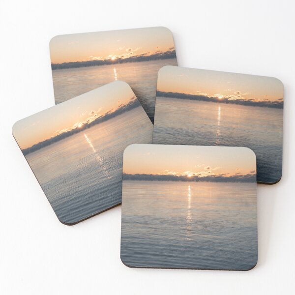 Item preview, First Sunrays Over Calm Gelid Water designed and sold by Georgia Mizuleva.