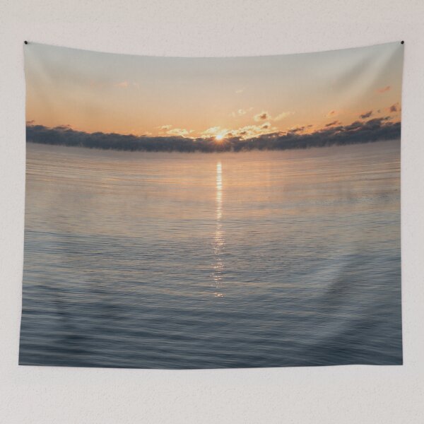 Item preview, First Sunrays Over Calm Gelid Water designed and sold by Georgia Mizuleva.