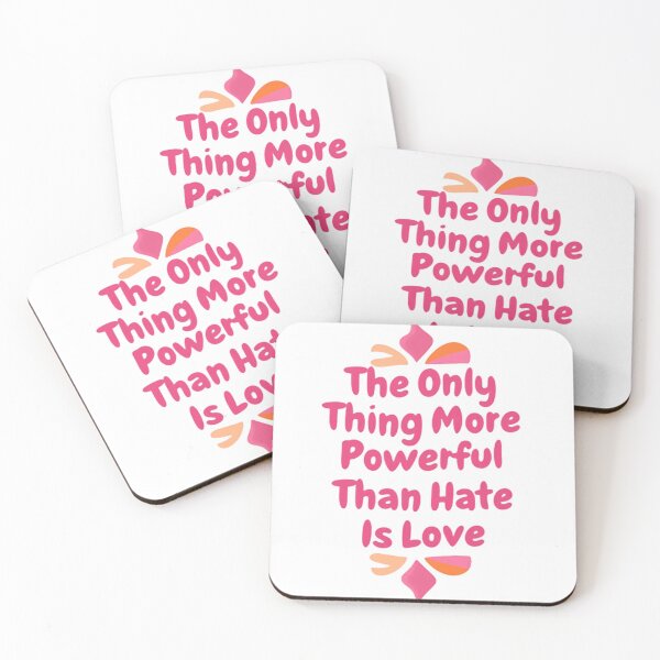 Item preview, The Only Thing More Powerful Than Hate Is Love Unite Voices designed and sold by SkeletonsDanger.
