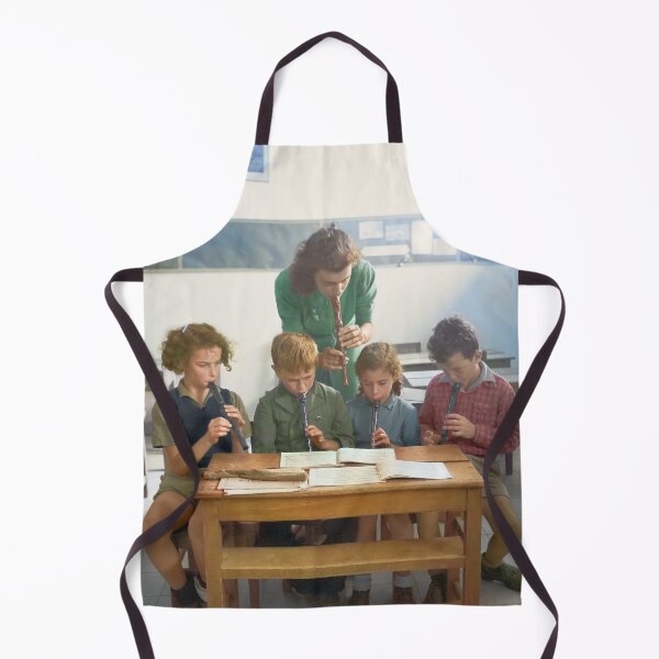 Item preview, Israel, Tel Aviv. School Recorder Lesson. 1946. designed and sold by UltraQuirky.
