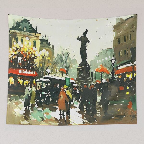 Item preview, Place de la République - 14 designed and sold by artdesignsnow.