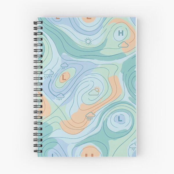 Item preview, Weather Map Data Art designed and sold by Nice Vibes Prints.