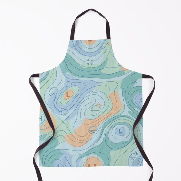 Item preview, Weather Map Data Art designed and sold by Nice Vibes Prints.