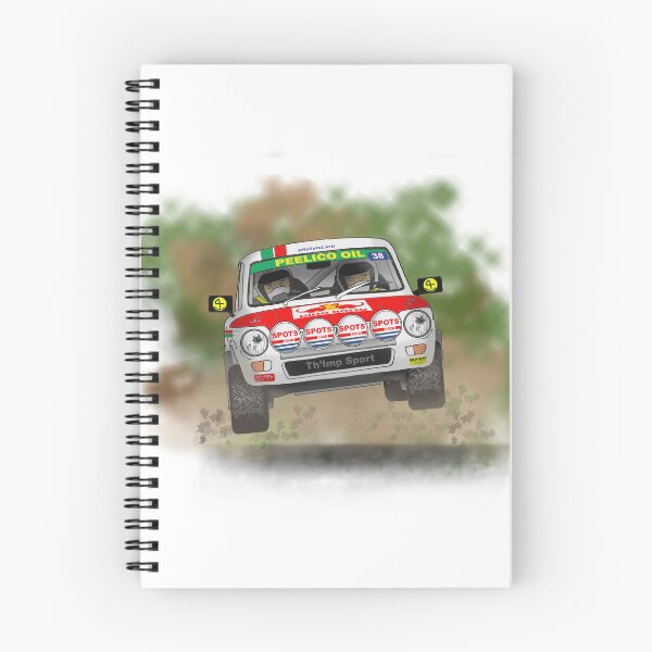 Item preview, Rallying: Airborne Imp on an Autumn Forest Stage. designed and sold by Rallyist.Art Merchandise.