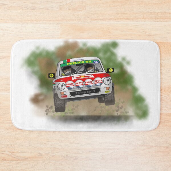 Item preview, Rallying: Airborne Imp on an Autumn Forest Stage. designed and sold by Rallyist.Art Merchandise.