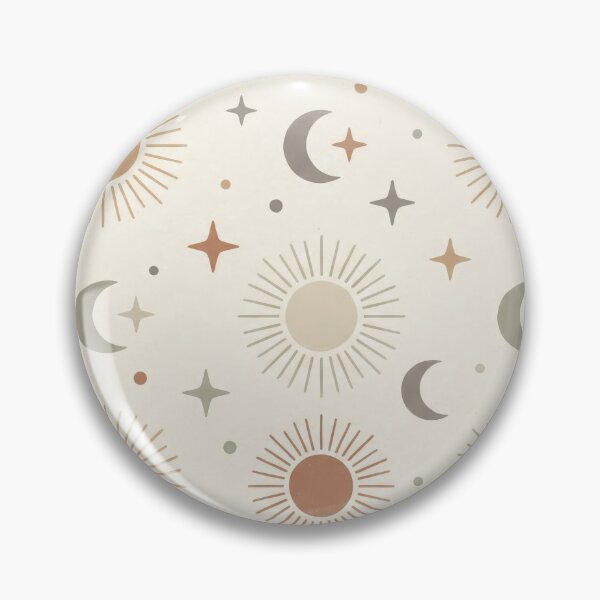Item preview, Celestial Symbols Minimal Pattern designed and sold by Nice Vibes Prints.