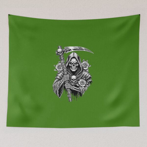 Item preview, Death with roses designed and sold by RebellionShop.