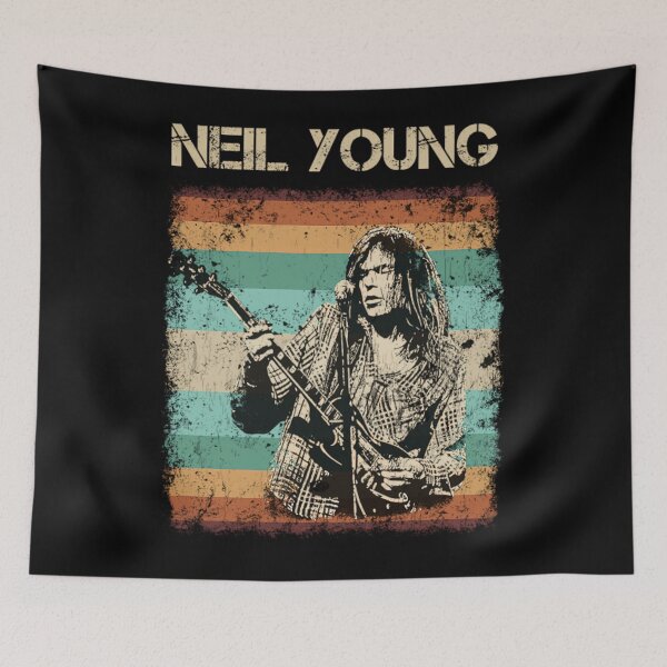 Item preview, Neil Young Classic Rock 70S Essential  designed and sold by VividCloCo.