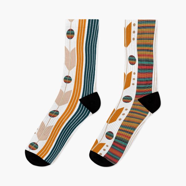 Item preview, Abstract Geometric Vertical Pattern – Tribal Modern Design Inspired by American Motifs designed and sold by Clara Fruggeri.