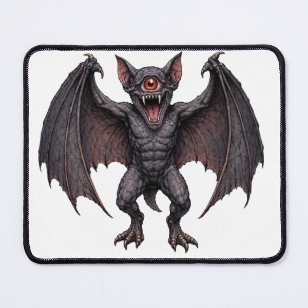 Item preview, Popobawa Cryptid Illustration designed and sold by The Dark Files.