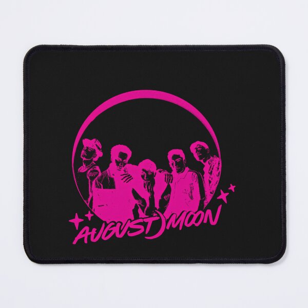 Item preview, August Moon Band Shirt Pink Black Silhouette designed and sold by fade brains.