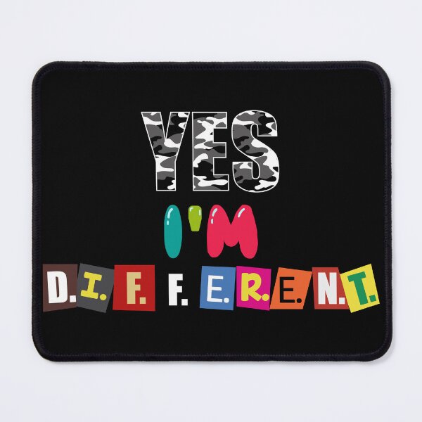 Item preview, Yes I'm Different designed and sold by RoyalLuxuryApp.