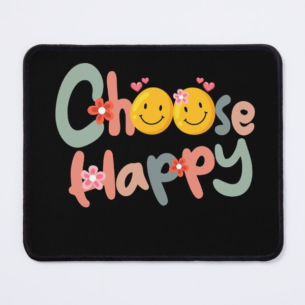Item preview, Choose Happy Positive Message Saying Happiness Quote Men Women Funny Inspirational  designed and sold by BCNDesign.