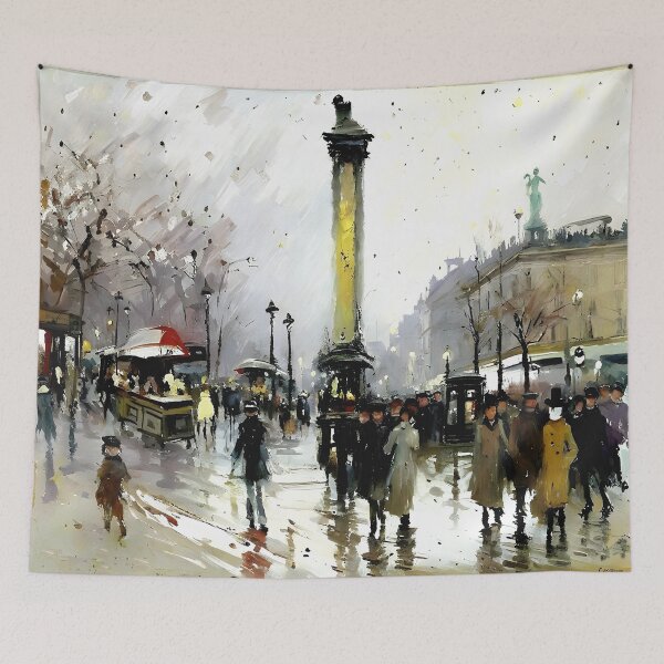 Item preview, Place de la Bastille - 04 designed and sold by artdesignsnow.