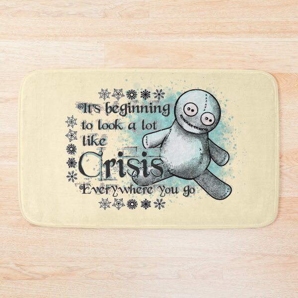 Item preview, It’s Beginning to Look a Lot Like Crisis | Voodoo Doll Pastel Goth designed and sold by Kyradem.