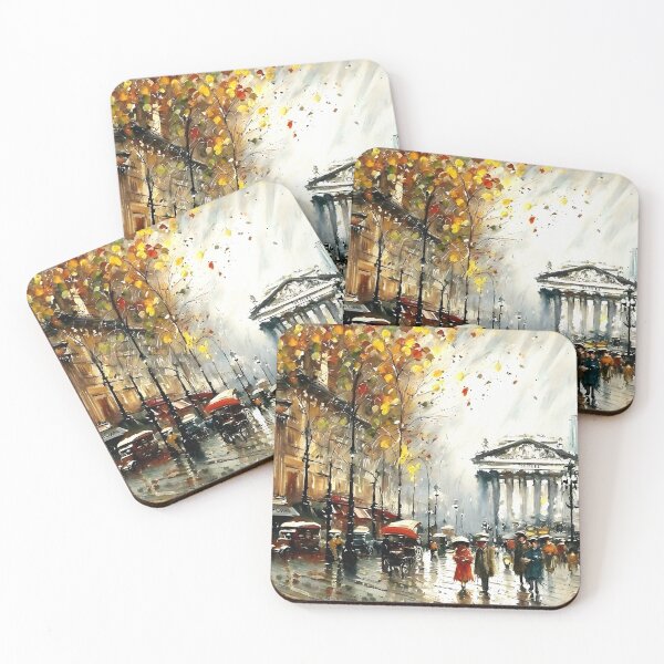 Item preview, Place de la Madeleine in the Belle Époque - 26 designed and sold by artdesignsnow.