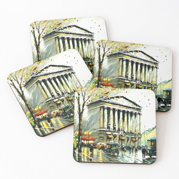 Artikelvorschau, Place de la Madeleine in der Belle Époque - 20 entworfen und verkauft von artdesignsnow.
