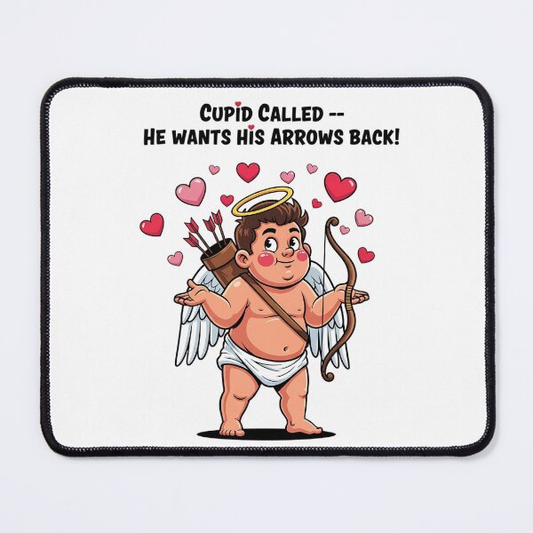 Item preview, Funny Cupid Valentine’s Day designed and sold by Pixelzo.