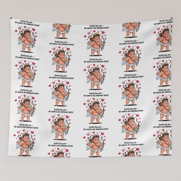 Item preview, Funny Cupid Valentine’s Day designed and sold by Pixelzo.
