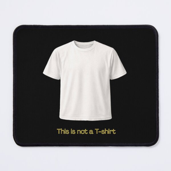 Item preview, This Is Not a T-Shirt – Conceptual Minimal Design designed and sold by Mosogoloso.