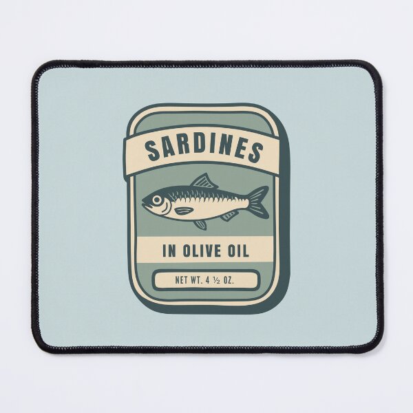 Item preview, Sardines - Vintage summer design designed and sold by ellealsopaints.