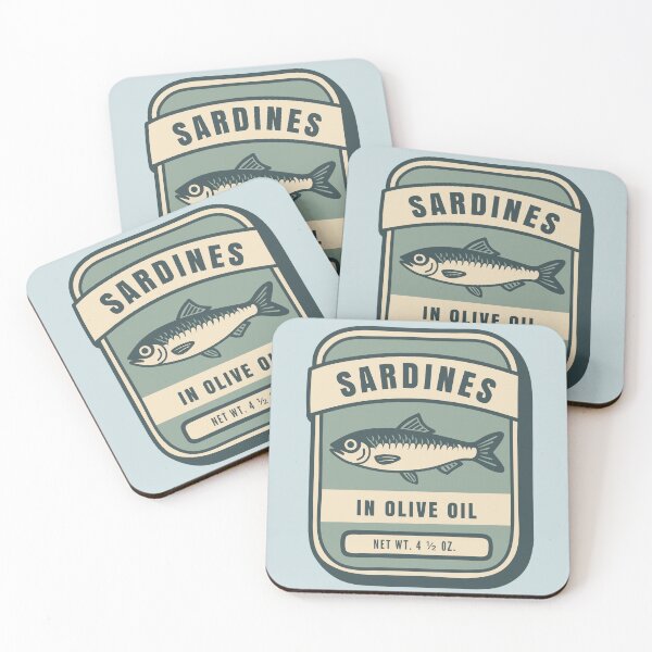 Item preview, Sardines - Vintage summer design designed and sold by ellealsopaints.