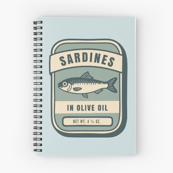 Item preview, Sardines - Vintage summer design designed and sold by ellealsopaints.