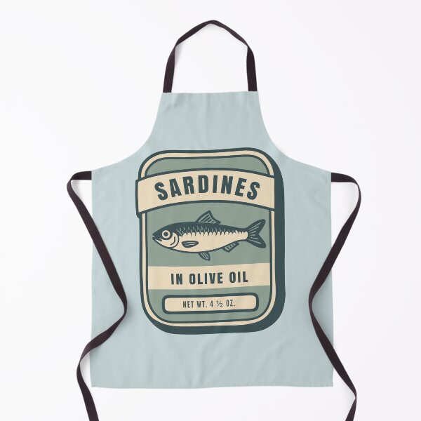 Item preview, Sardines - Vintage summer design designed and sold by ellealsopaints.