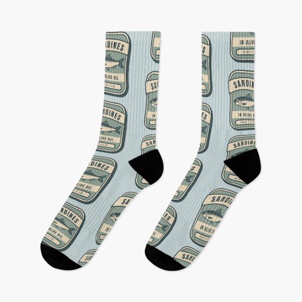 Item preview, Sardines - Vintage summer design designed and sold by ellealsopaints.