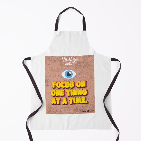 Item preview, Charlie Chaplin quote: Focus on One Thing designed and sold by Sunrise-craft.